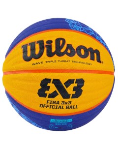 Мяч баскетбольный FIBA3x3 Official Paris 2024 WZ1011502XB6F р 6 Wilson