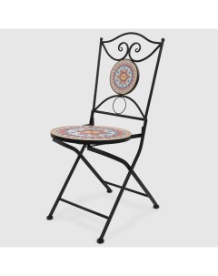 Декоративный стул с мозаикой Мексика 38х38х90 см Heng yu