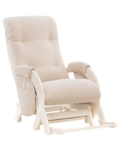 Кресло для кормления и укачивания Dream с карманами дуб шампань verona vanilla Milli