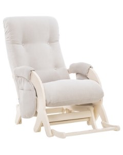 Кресло для кормления и укачивания Dream с карманами дуб шампань verona light grey Milli