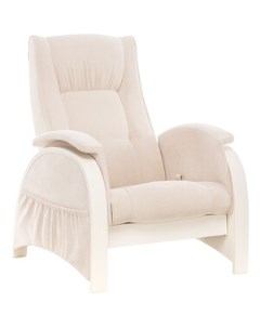 Кресло для кормления и укачивания Fly с карманами дуб шампань verona vanilla Milli