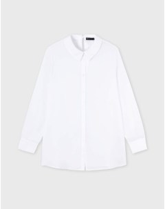 Белая рубашка oversize из лиоцелла Gloria jeans