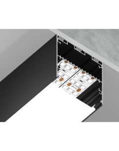 Алюминиевый профиль накладной подвесной Profile System 50 50 для светодиодной ленты до 41 4мм ILLUMI Ambrella light