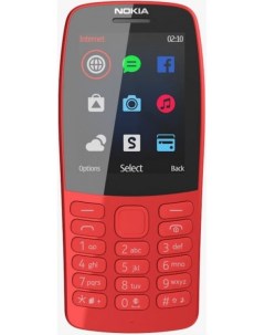 Мобильный телефон 210 Dual Sim 16OTRR01A01 red Nokia