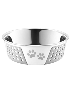 Миска для животных Hermosa Bowl металлическая 800мл Foxie