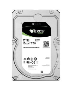 Жесткий диск Exos 7E8 ST2000NM001A 2ТБ HDD SATA III 3 5 Seagate