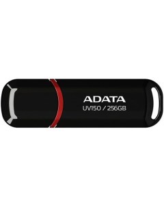 Флешка USB UV150 256ГБ USB3 0 черный Adata