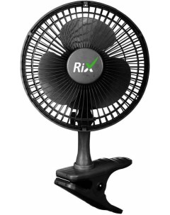 Вентилятор RDF 1500B черный Rix