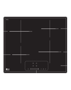 Электрическая варочная панель HU642PH Lg