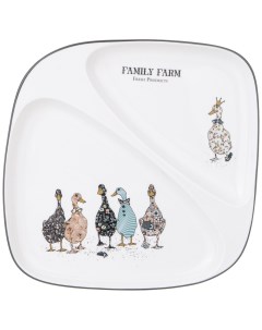 Тарелка Family farm 26х3 см Lefard
