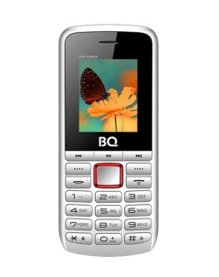 Мобильный телефон 1846 ONE POWER WHITE RED 2 SIM Bq
