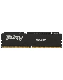 Модуль памяти Fury Beast Black DDR5 DIMM 5600MHz PC 44800 CL40 8Gb KF556C40BB 8 Kingston