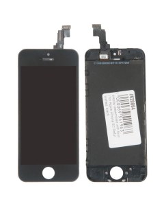 Дисплей в сборе с тачскрином для iPhone 5C чёрный Rocknparts