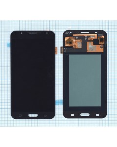 Дисплей для смартфона Samsung Galaxy J7 SM J700F черный Оем