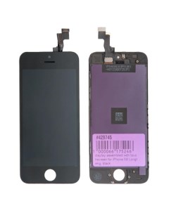 Дисплей в сборе с тачскрином для iPhone 5S чёрный Rocknparts