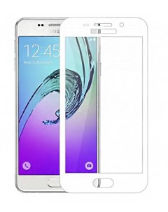 Защитное стекло на Samsung A510F Galaxy A5 2016 Nano Glass 3D белый X-case