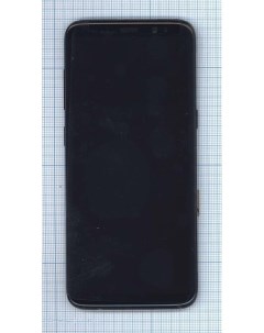 Дисплей с тачскрином для Samsung Galaxy S8 SM G950F черный с черной рамкой Оем