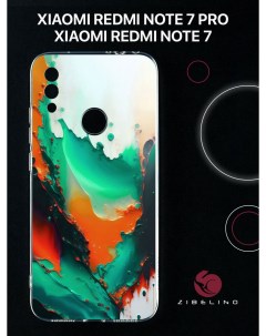 Чехол для Xiaomi Redmi Note 7 Redmi Note 7 prо с принтом граффити сердце Zibelino