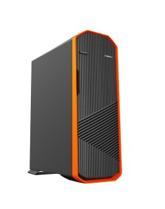 Корпус компьютерный S702 O S702 O оранжевый черный Gamemax