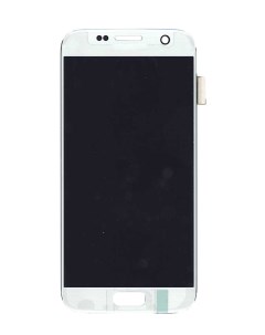 Дисплей с тачскрином для Samsung Galaxy S7 SM G930F серебряный Оем