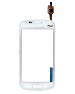 Сенсорное стекло тачскрин для Samsung Galaxy S Duos GT S7562 белое Оем