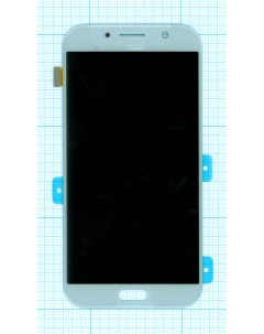 Дисплей с тачскрином для Samsung Galaxy A7 2017 SM A720F синий Оем