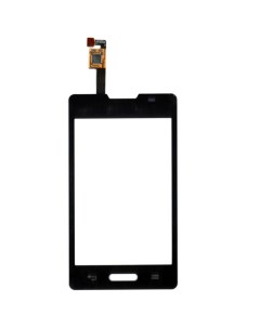 Тачскрин для смартфона LG Optimus L4 II E440 черный Оем