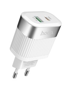 Сетевое зарядное устройство Hoco C58A Prominent USB Type C 3А QC3 0 PD без кабеля Nobrand