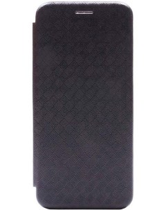 Чехол книжка на Samsung Galaxy A20s Magic Squares черный Gosso cases