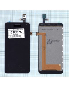 Дисплей с тачскрином для Lenovo S660 черный Оем