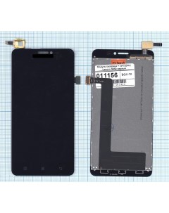 Дисплей с тачскрином для Lenovo S850 черный Оем