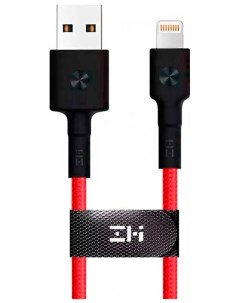 Кабель USB Lightning MFi 200 см AL881 красный Зми