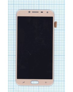 Дисплей для смартфона Samsung Galaxy J4 2018 SM J400F золотой Оем