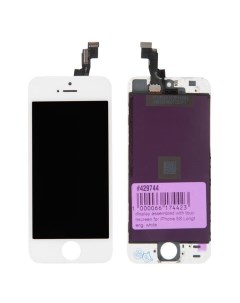 Дисплей в сборе с тачскрином для iPhone 5S белый Rocknparts