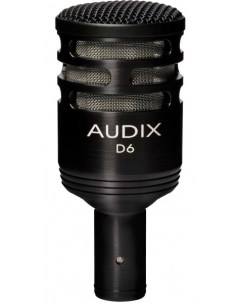 Микрофон D6 черный 50271 Audix