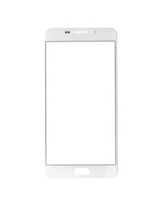 Защитное стекло на Samsung A710F Galaxy A7 2016 с загибом белое X-case