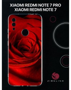 Чехол для Xiaomi Redmi Note 7 Redmi Note 7 prо с принтом бутон розы Zibelino