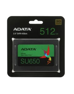 Жесткий диск SU650 512 ГБ ASU650SS 512GT R Adata