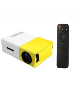 Мини проектор Unic YG 300 для фильмов мультимедийный домашний кинотеатр Nobrand