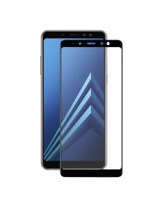 Защитное стекло на Samsung SM A730F Galaxy A8 Plus 2018 Silk Screen 2 5D черный X-case
