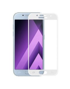 Защитное стекло на Samsung A720F Galaxy A7 2017 Silk Screen 2 5D белый X-case