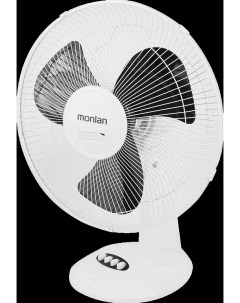 Вентилятор настольный MT 50BW 50 Вт 53 см цвет черно белый Monlan