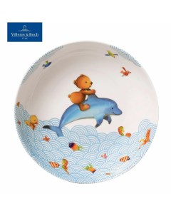 Тарелка глубокая детская Happy Bear 19 см 370 мл Villeroy&boch