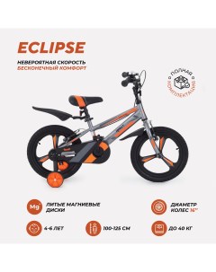 Велосипед двухколесный детский Eclipse серебристый Rant