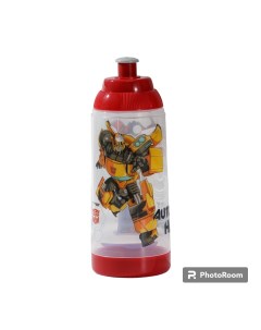 Бутылочка Transformers с 18 месяцев 380 мл прозрачная Hasbro