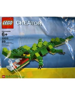 Конструктор 20015 Creator Крокодил 89 деталей Lego