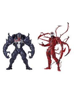 Фигурки симбиоты Веном и Карнаж Марвел Venom Marvel подвижные 14 и 17 см Starfriend