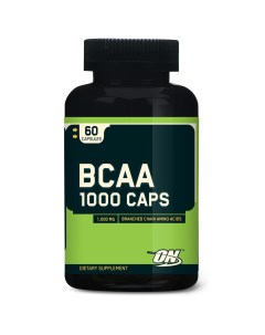 BCAA 1000 60 капсул unflavoured Optimum nutrition