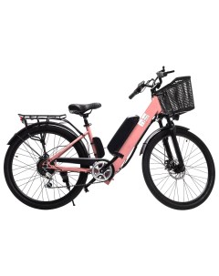 Электровелосипед E Butterfly 350 2022 розовый матовый Furendo