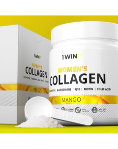 Коллаген комплекс Collagen Women 18 активными ингредиентами Манго 30 порций 1win